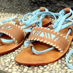 Womens Sandals, Suede Sandals, Leather Sandals,..